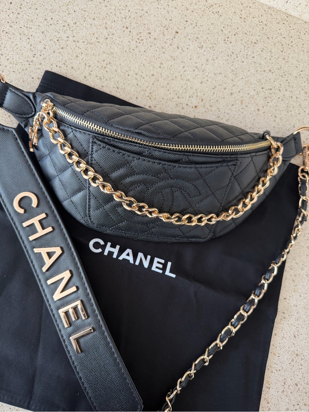 Chanel Beauty VIP Gift Fanny belt Bag bum purse - Picture 3 of 7